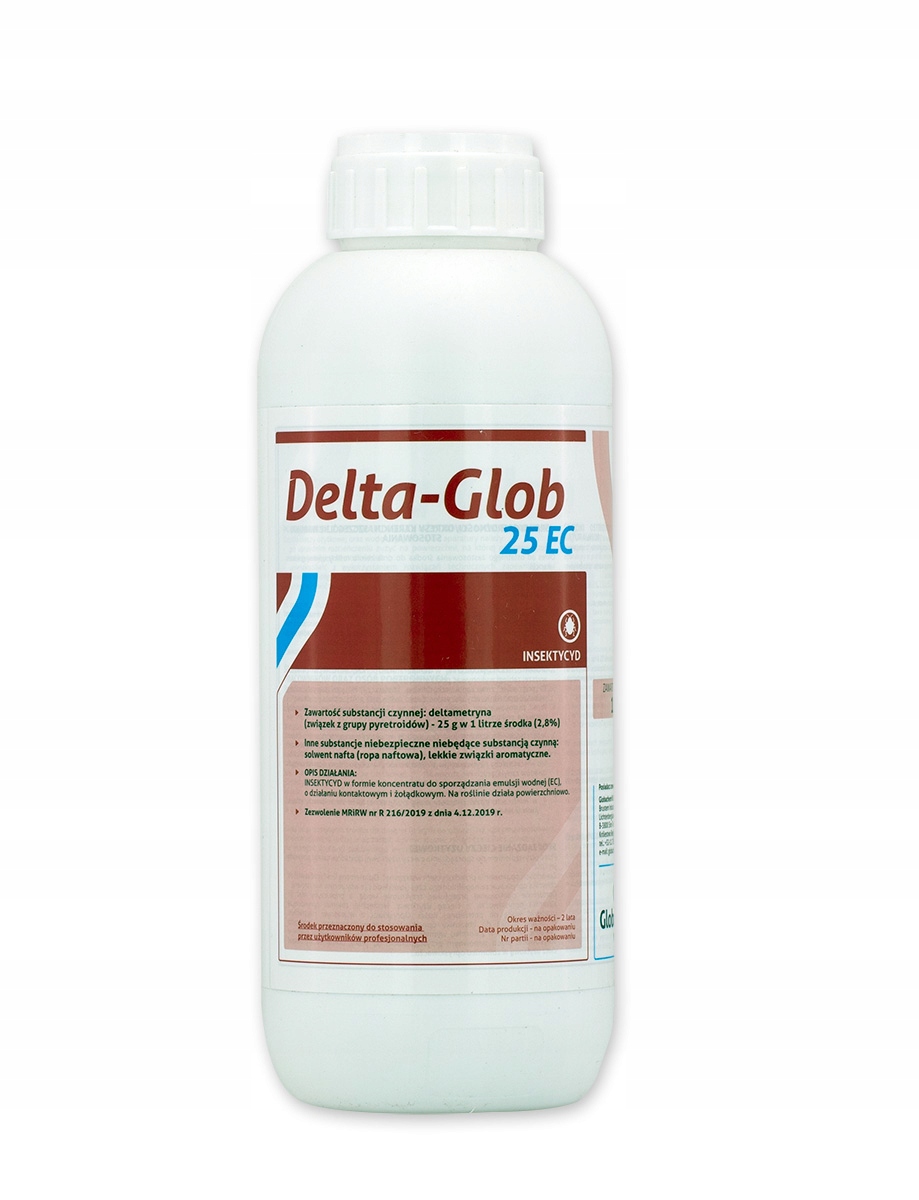 

Delta-Glob 25 Ec (deltametryna) 1L