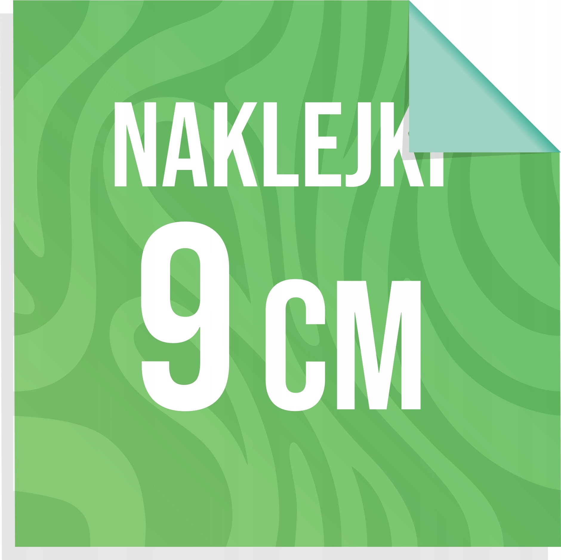 

Naklejki Z Logo, Etykiety Na Paczki 9cm 100szt.