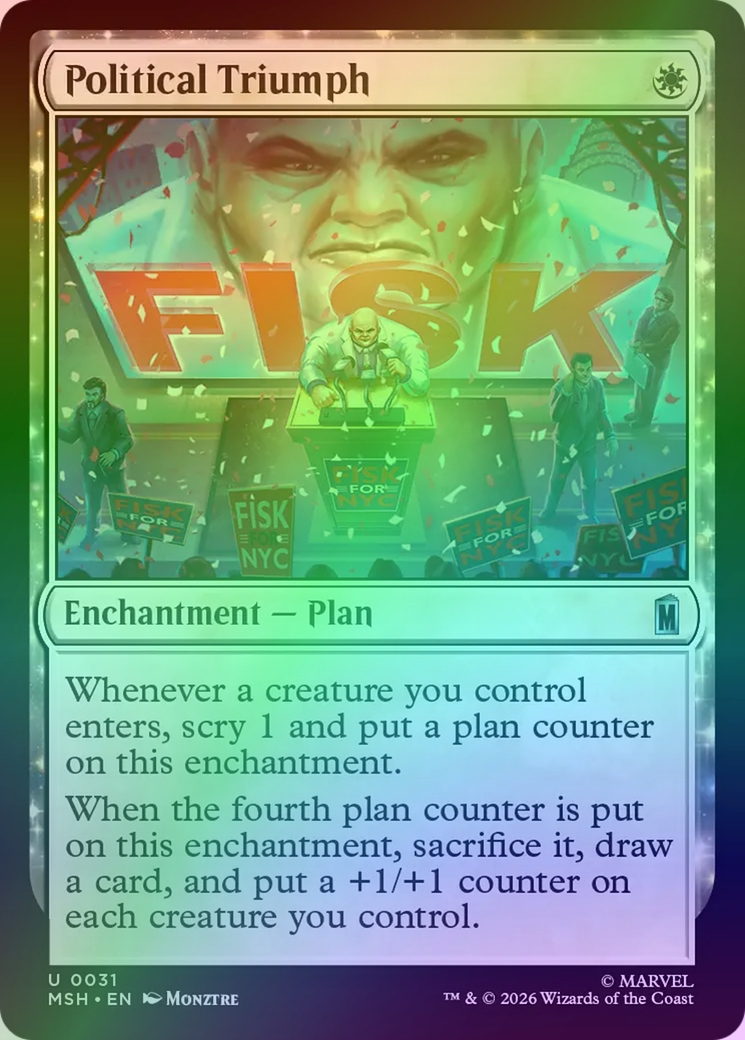 [mtg] Political Triumph (msh) *foil*