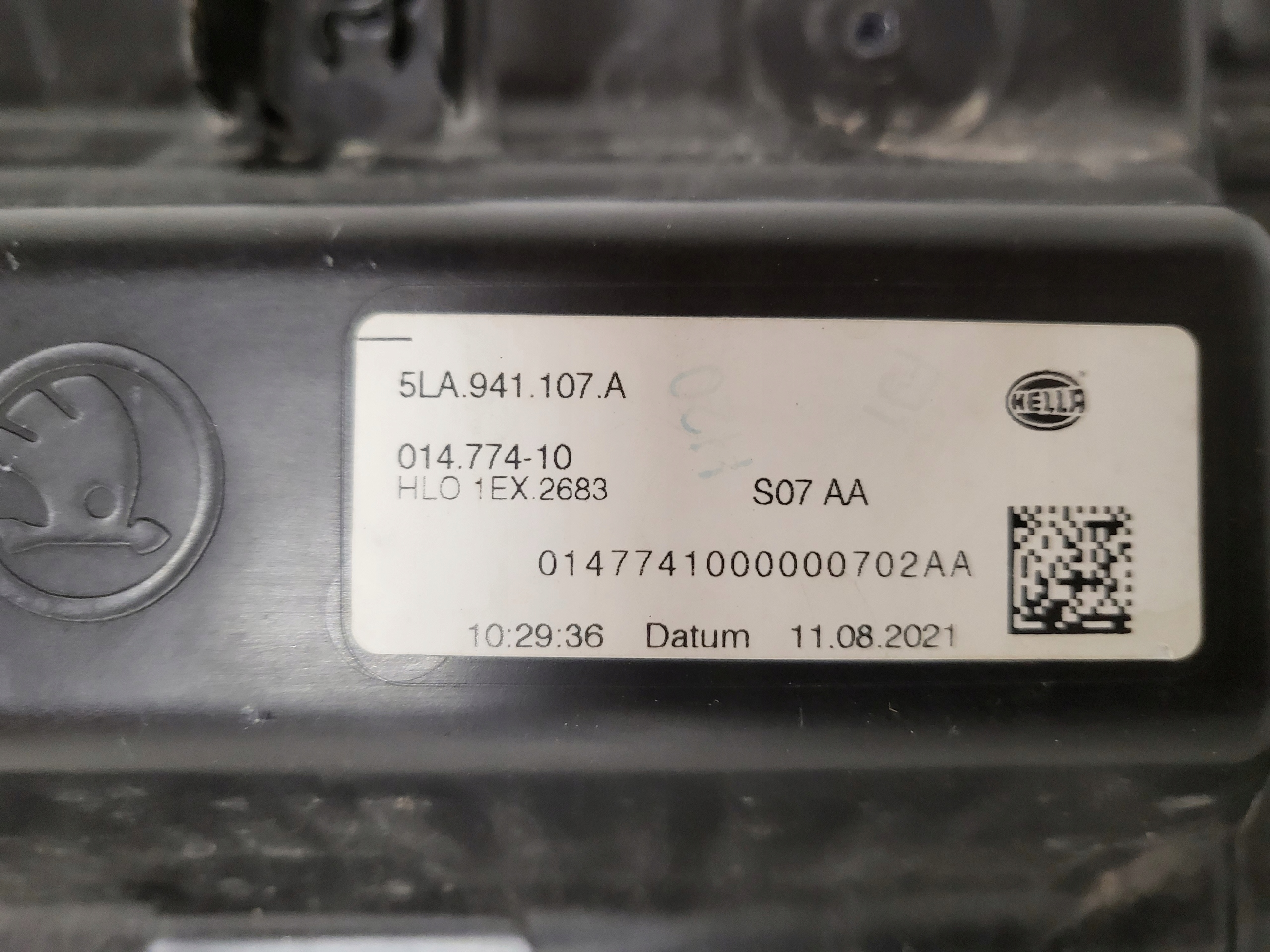 Skoda Enyaq 5LA Kühlergrill FRONTGRILL Kühlergitter 5LA941107A - Thumbnail 11
