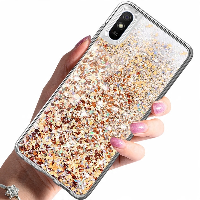 

Etui do Xiaomi Redmi 9A Brokat Case Szkło 9H
