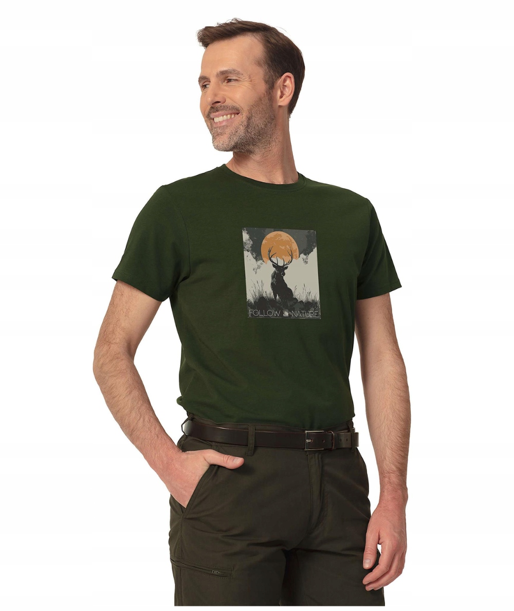 K T-shirt męski myśliwski Tagart Fnt Deerant męski 2XL Bawełna