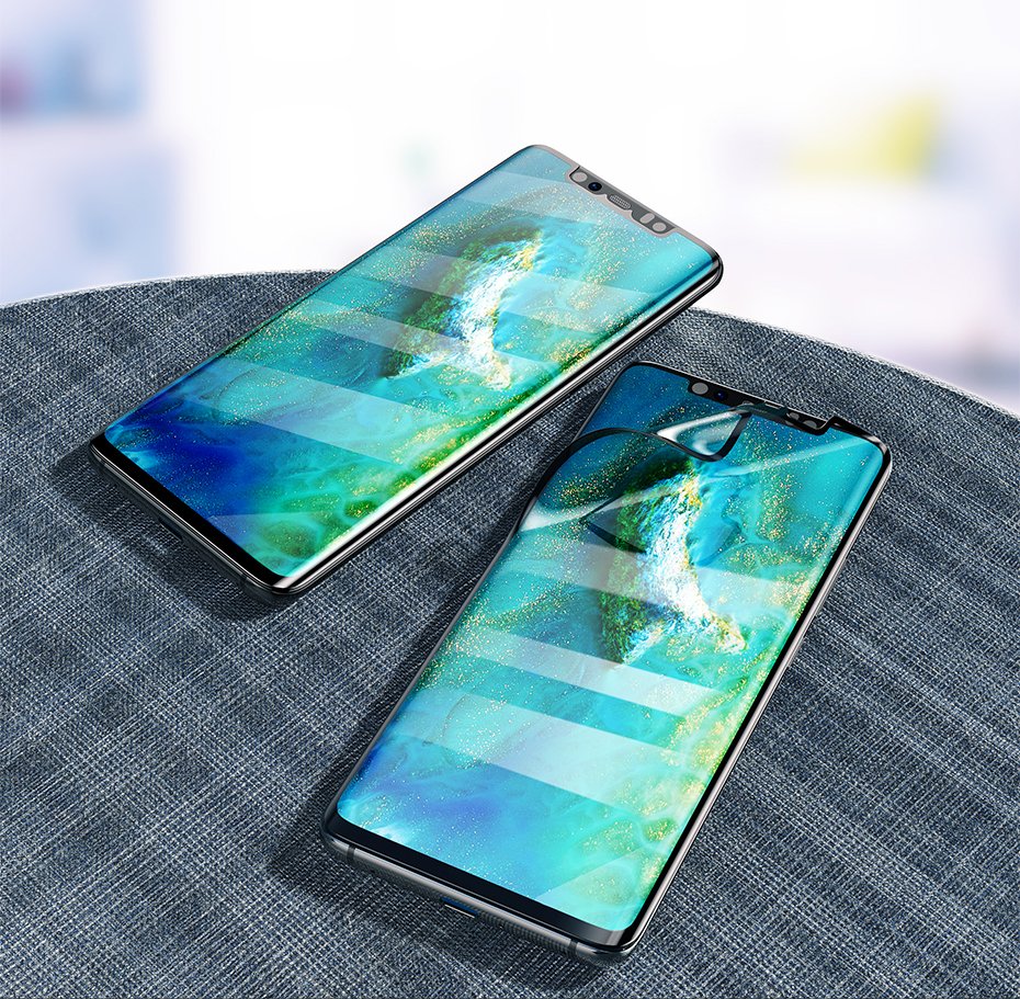 

Baseus 2x folia ochronna 3D do Huawei Mate 20 Pro