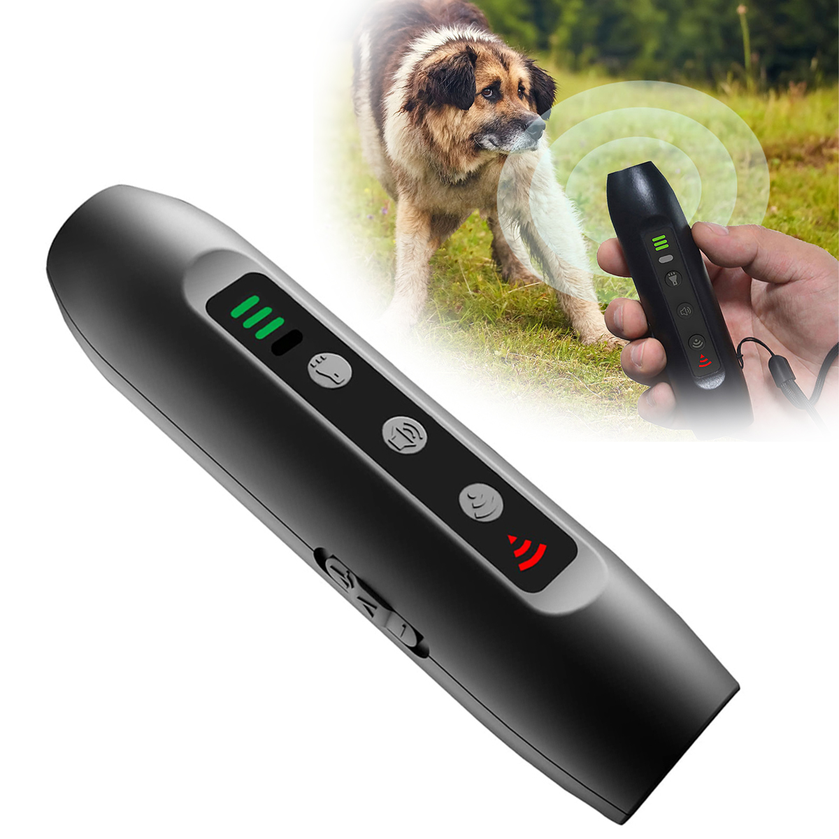 Levně Ultrazvukový odpuzovač psů proti štěkání (tréninkový)