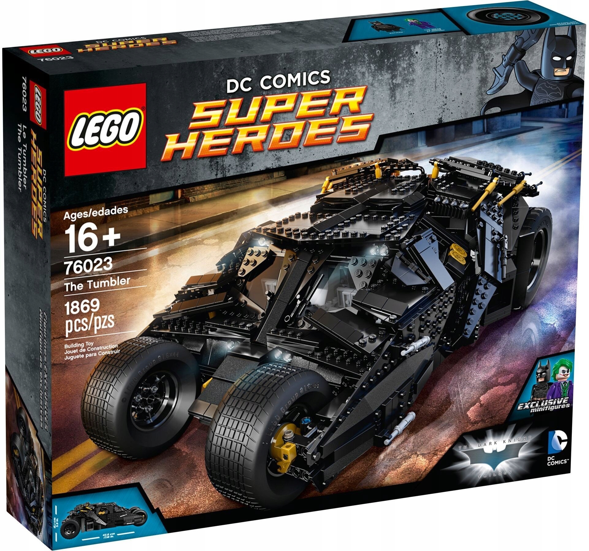 Lego Heroes 76023 Tumbler Nové