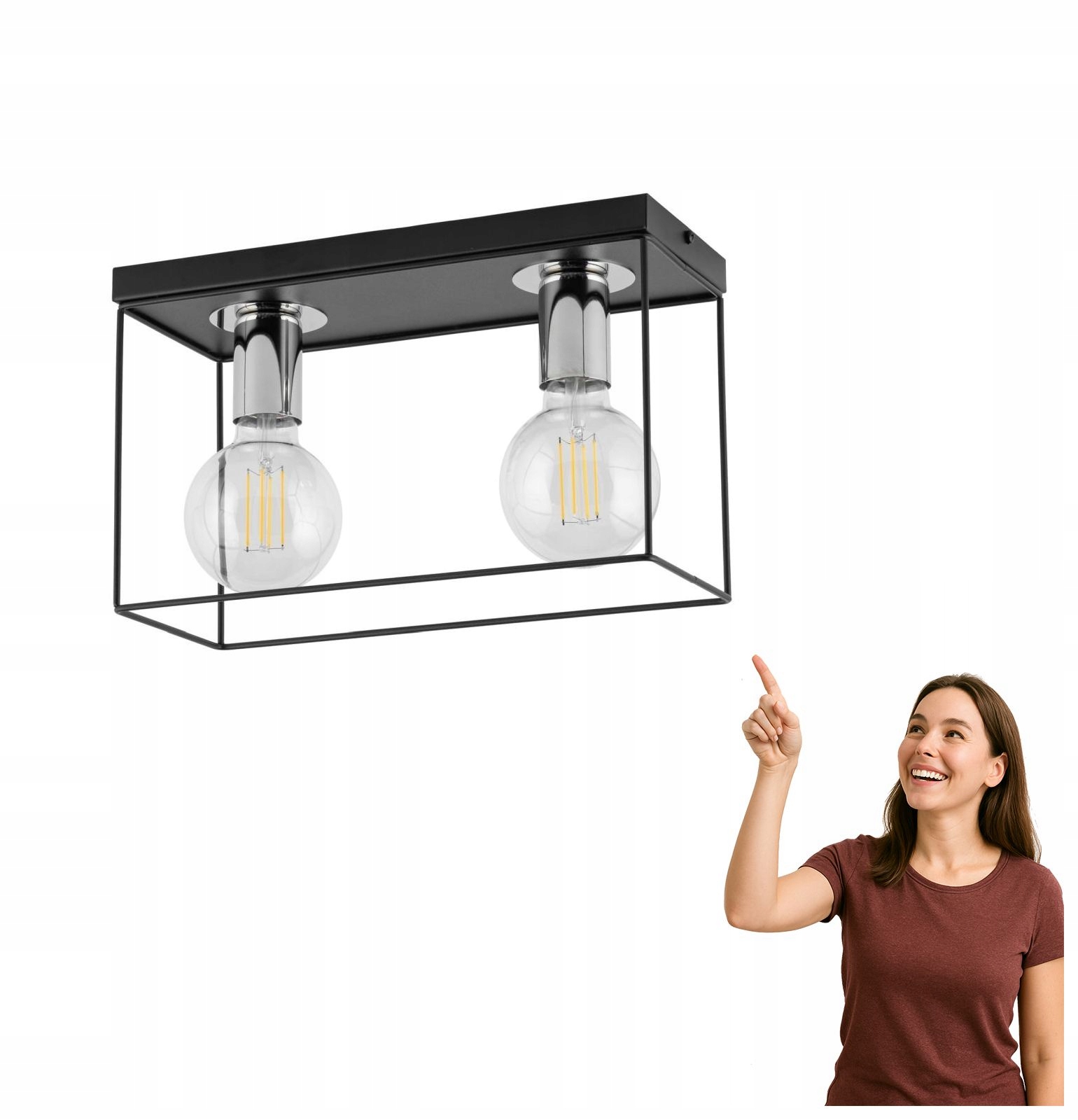 Stropná lampa Vox 2 40699 Sigma Lighting