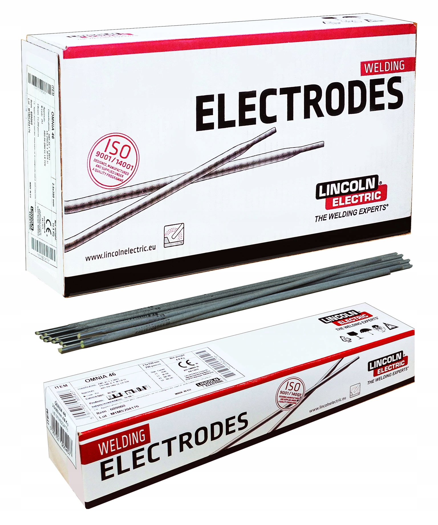 

Elektrody Rutylowe Lincoln Omnia 46 Ø3,2; 15,9kg