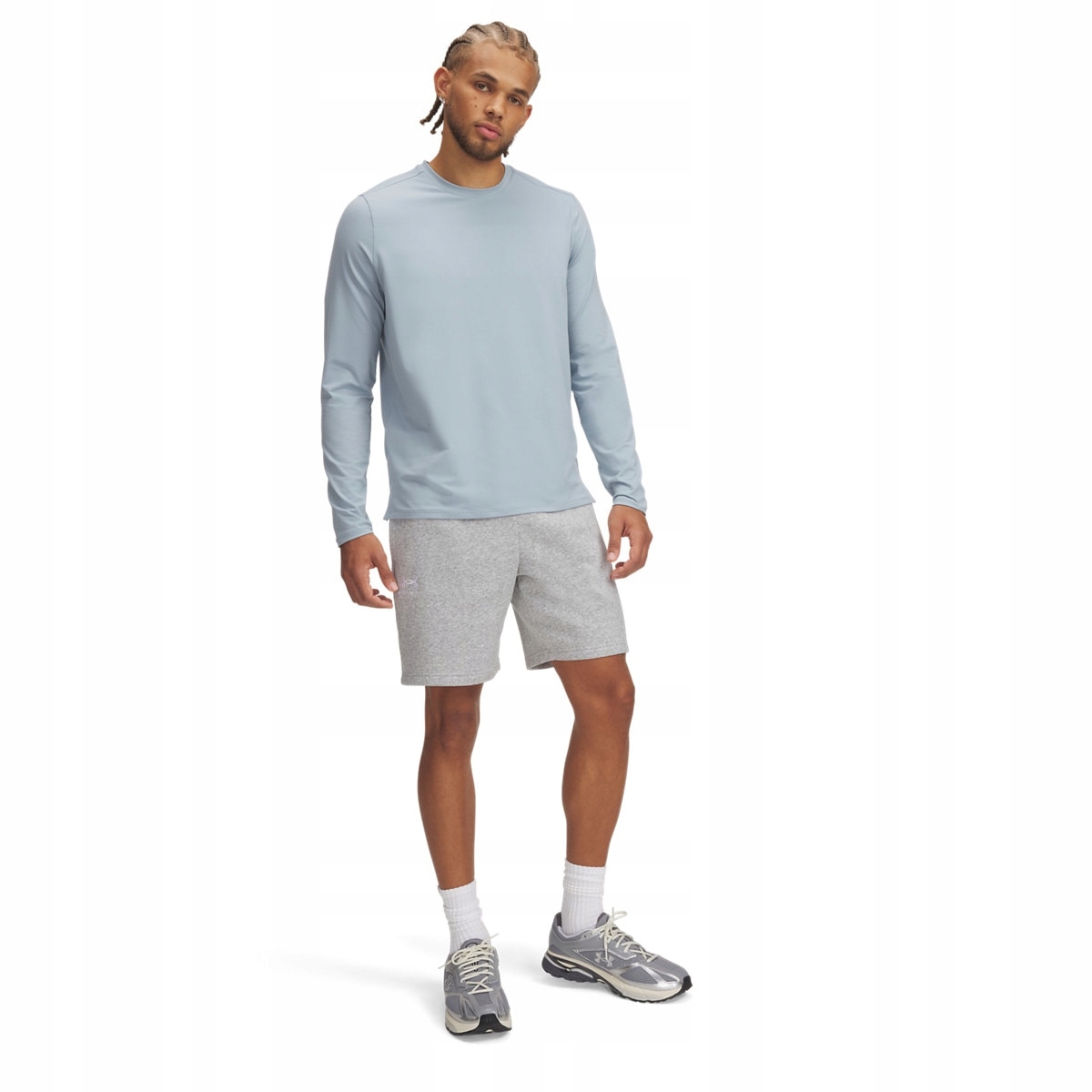 Męskie spodenki dresowe Under Armour Ua Icon Fleece Short Szary M