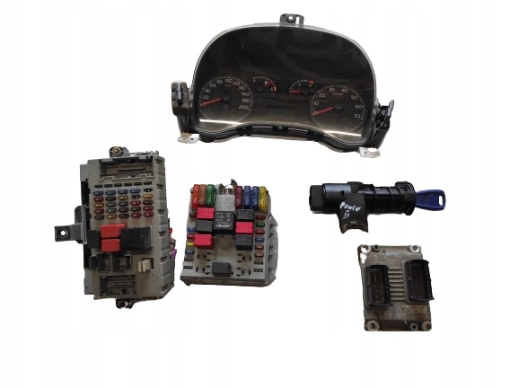 FIAT PUNTO II 2 99- 1.2 16V ZESTAW STARTOWY STEROWNIK 1039S02642