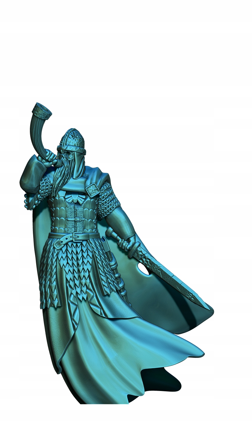 Undead Horn Blower on Foot