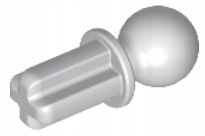 LEGO TECHNIC ŁĄCZNIK KULOWY JASNOSZARY 2736 10SZT