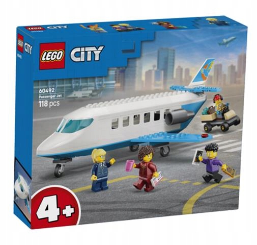 Lego(r) City 60492 Letecký Přepravní Letoun