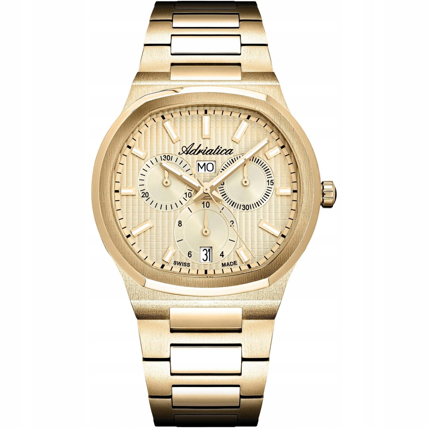 Pánské Hodinky Adriatica A8349.1111CH zlaté