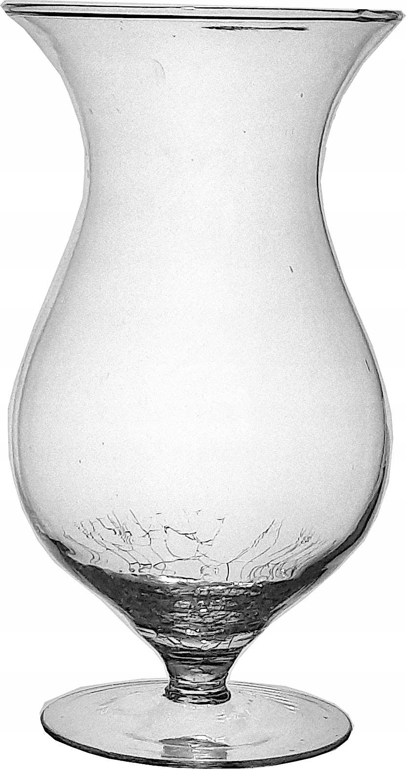 Wazon KIELICH świecznik SZKLANY dekor ecoglass