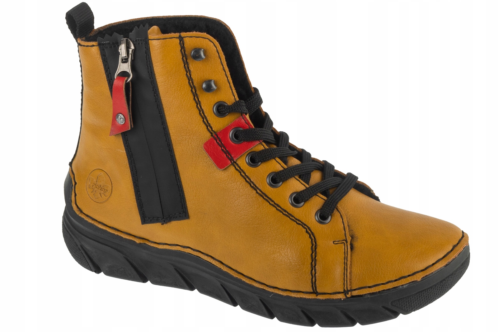 Rieker Booties (38) Dámské kozačky, žluté