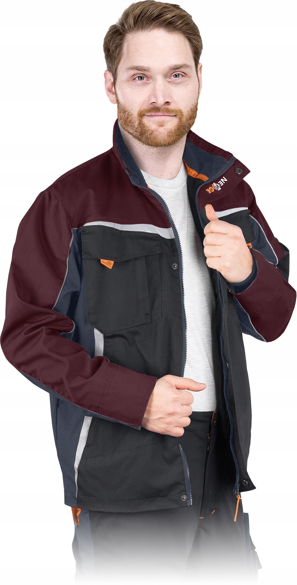 Ochranná bunda New Age z plátěného materiálu