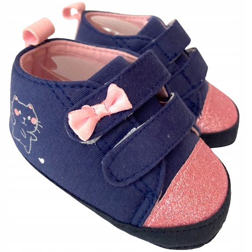 BUTY BUCIKI NIECHODKI DZIEWCZĘCE 6-12 r.19 Kod producenta ob-093