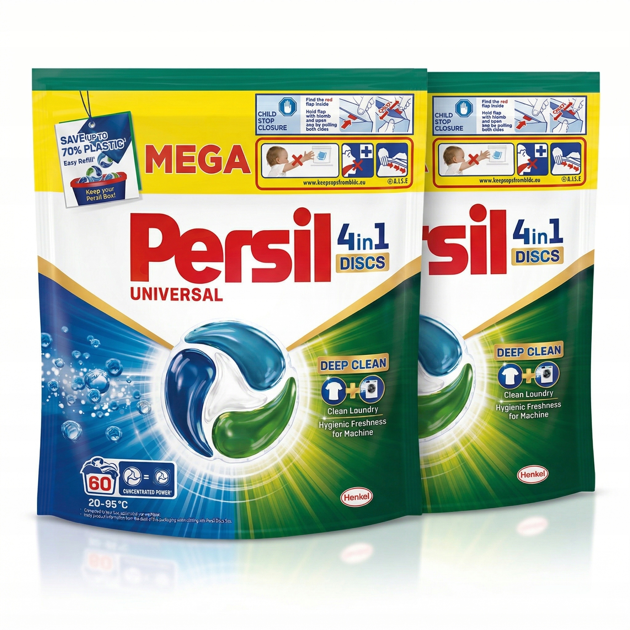 Kapsułki do prania Persil Discs Universal 2x60 szt.