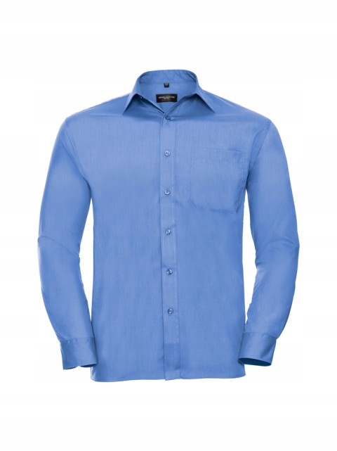 Pánská košile s dlouhými rukávy Russell Corporate Blue L