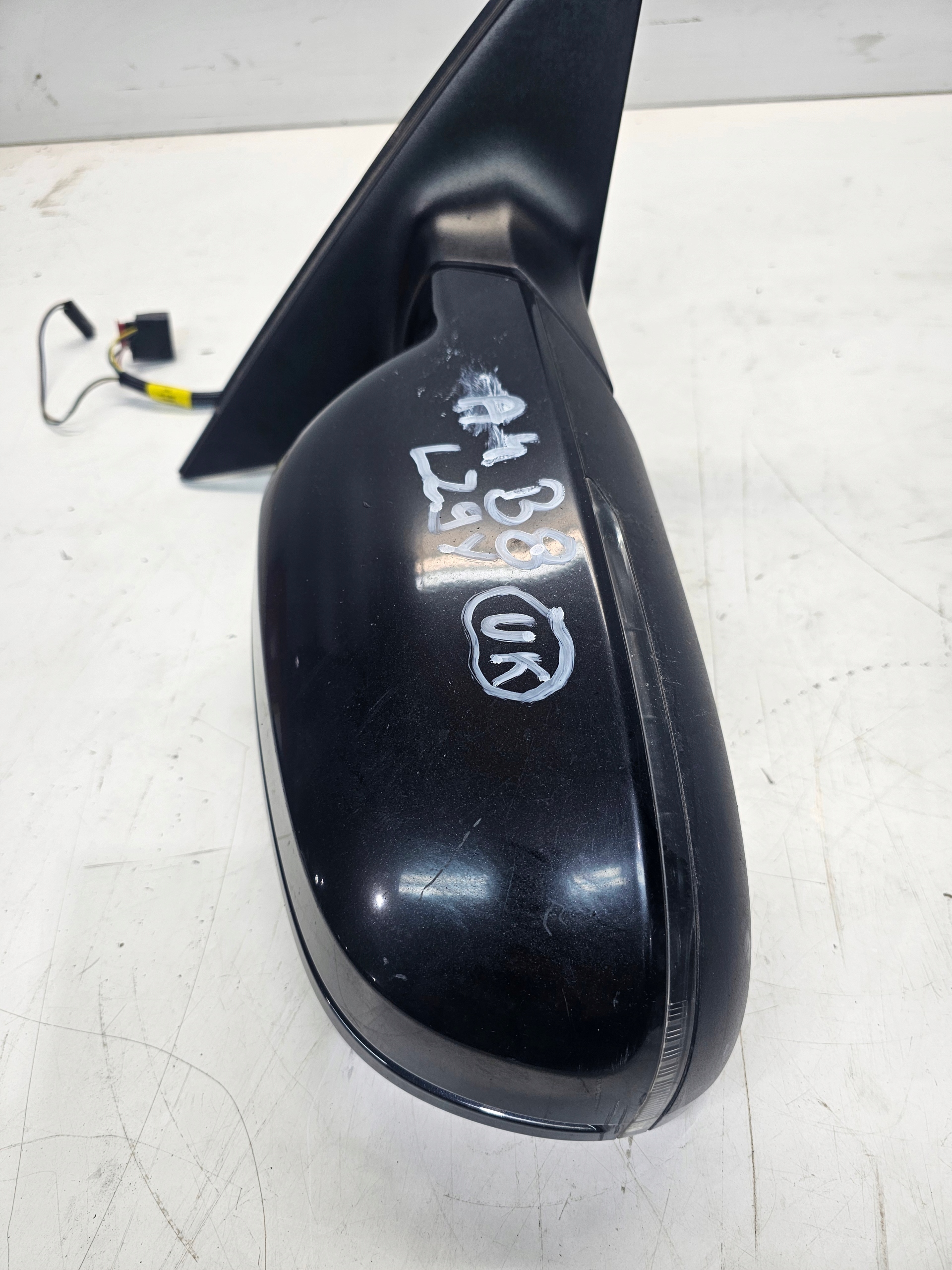 mirror right AUDI A4 B8 LIFT LZ9Y 6+2 PIN UK