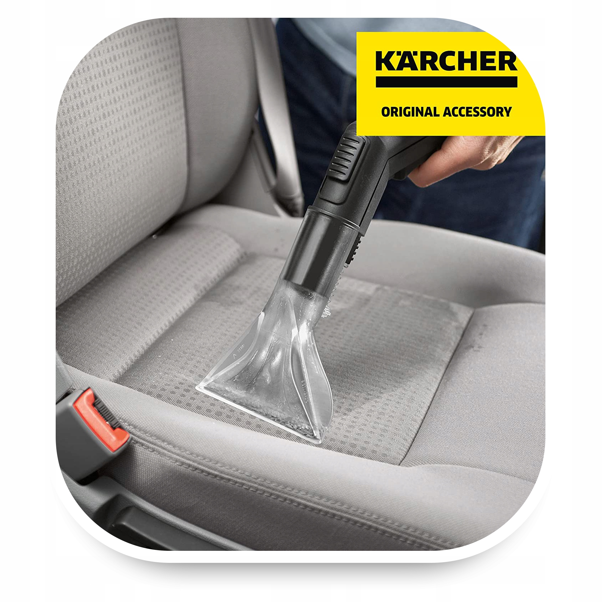 KOŃCÓWKA DYSZA SPRYSKUJĄCO-ODSYSAJĄCA DO PRANIA Kolor dominujący srebrny/szary