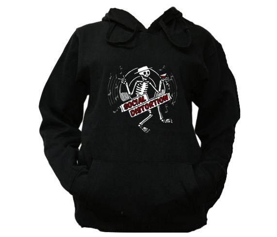 

Xs Bluza Kaptur Damska Social Distortion Punk