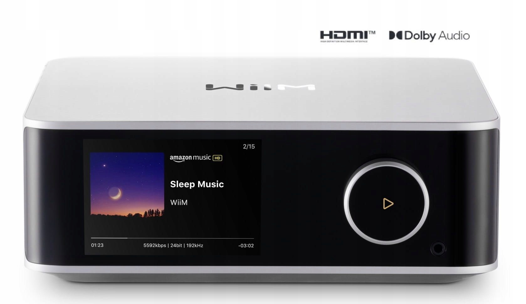 WiiM Ultra Silver Streamer Sieťový Prehrávač S Bt Wifi