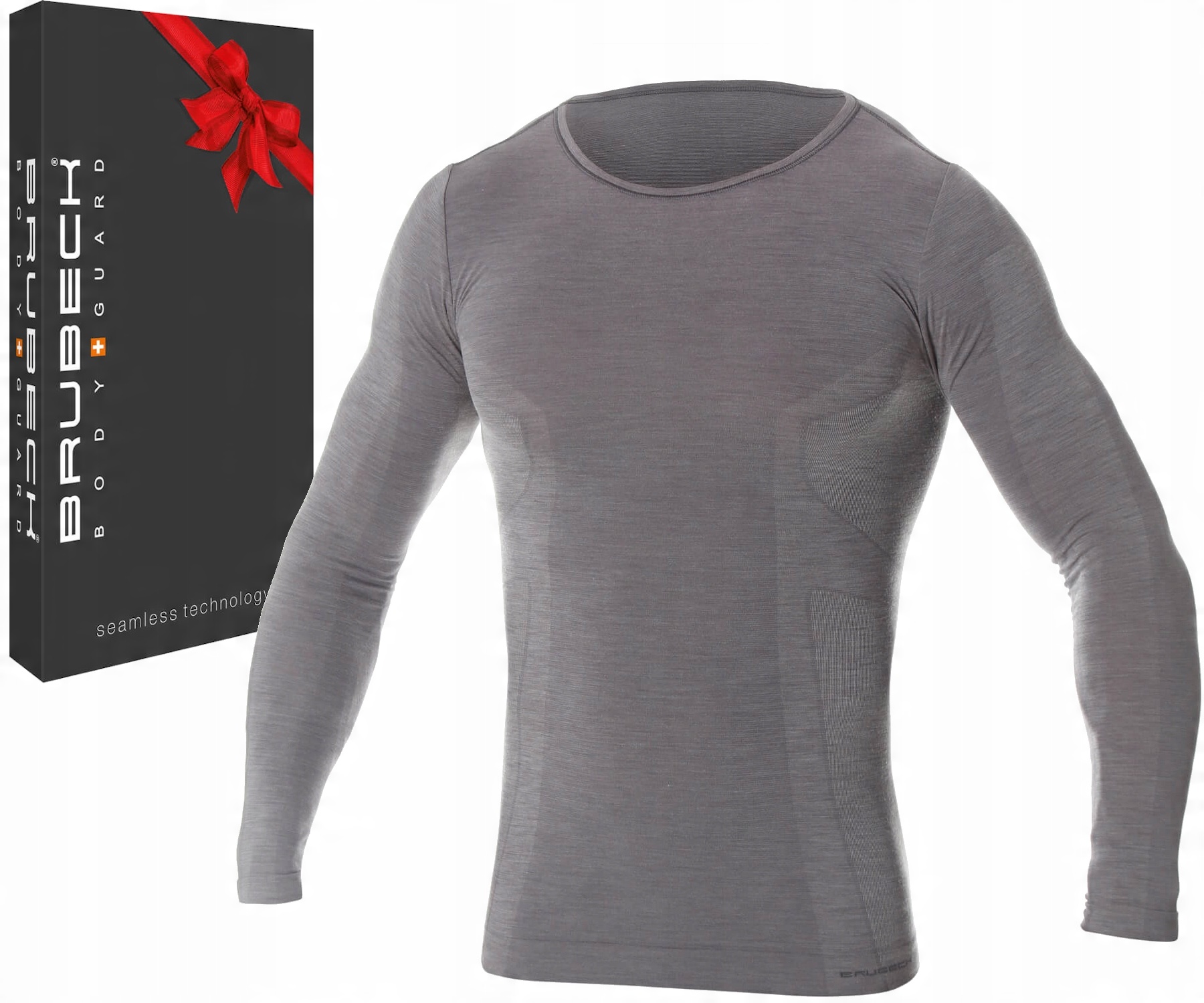 

Koszulka Wełna Brubeck Wool Merino Na Prezent - M
