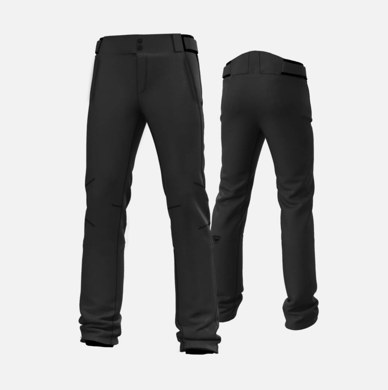 SPODNIE ROSSIGNOL SKI PANT BLACK XXL