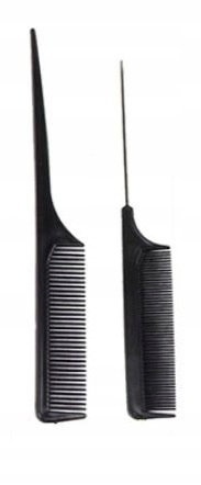 ZESTAW GRZEBIENI FRYZJERSKICH 10SZT + ETUI Marka Deni Carte