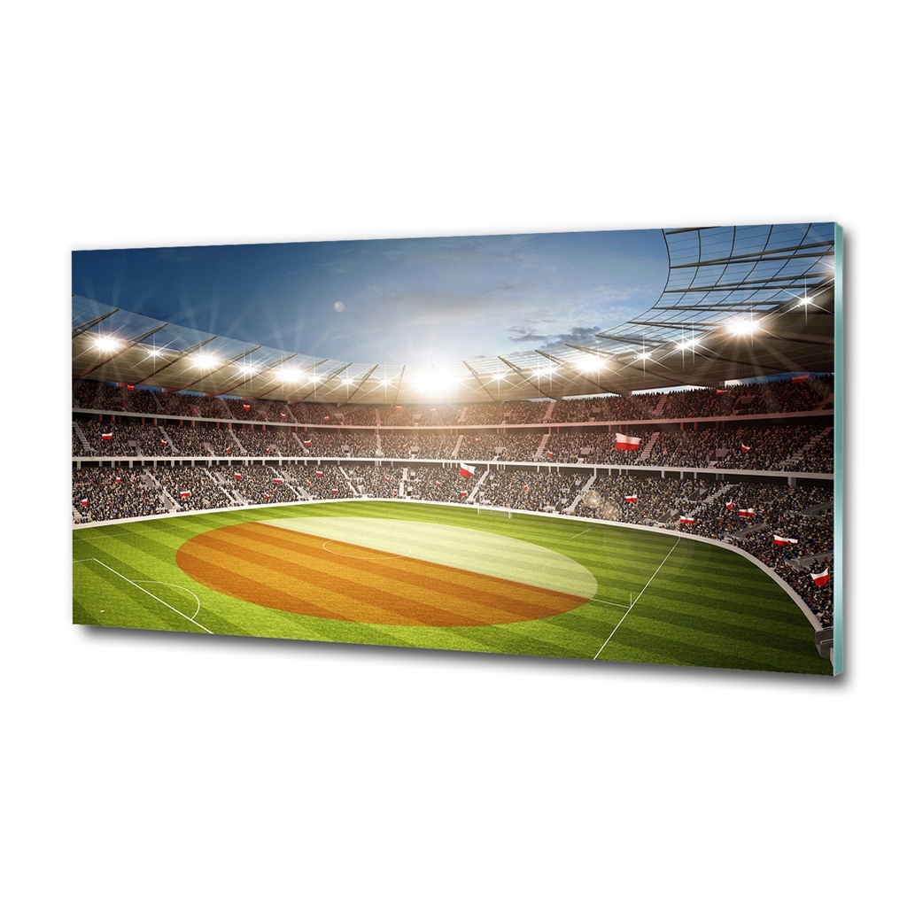 Akrylový obraz do obývacího pokoje, velký stadion v Polsku