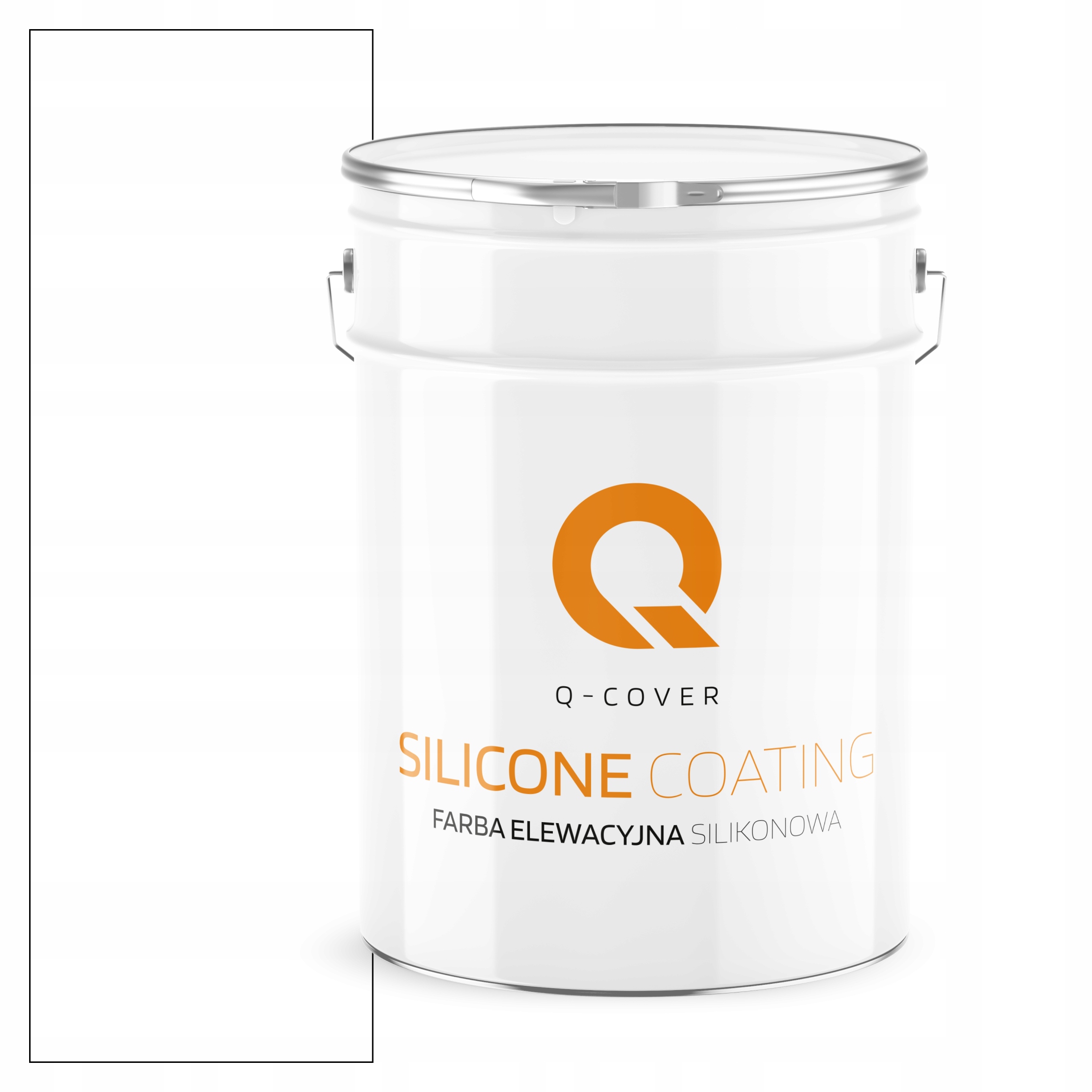 Farba Elewacyjna Silikonowa Biały F103 Uv 10L Odporna Na Zielenienie