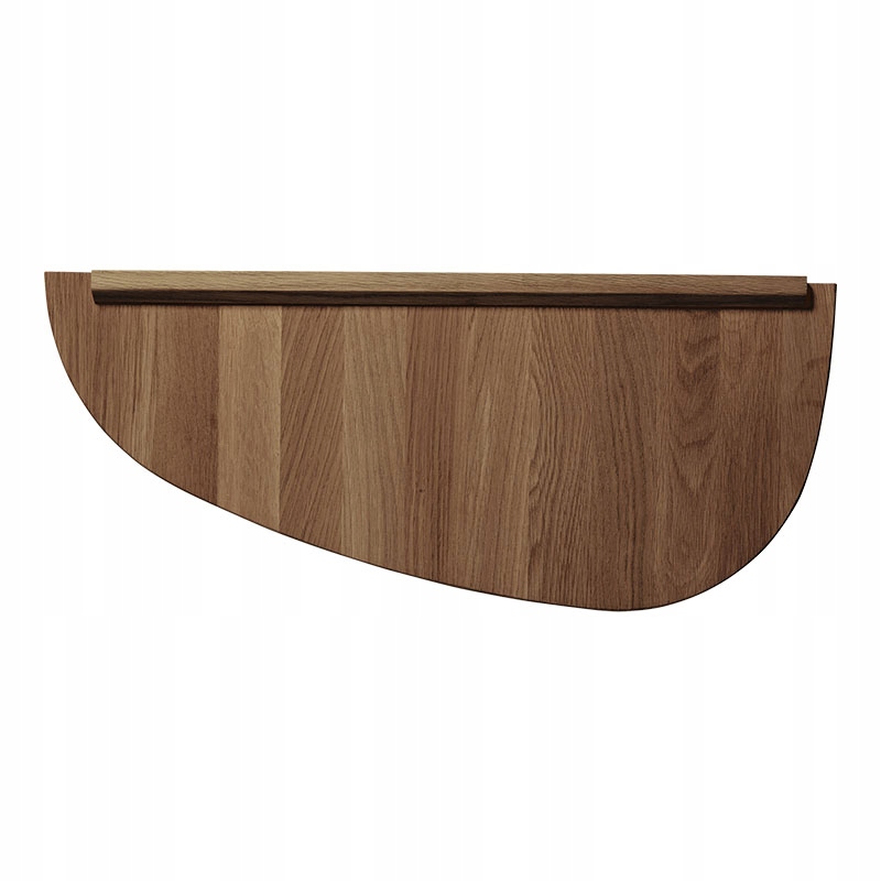 Andersen Furniture Shelf 1 Drevená nástenná polica 59 cm Tmavohnedá