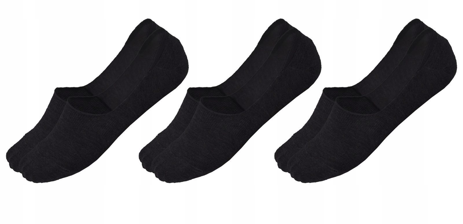 

3x Skarpetki Bambusowe Damskie Stopki Niskie 36-38