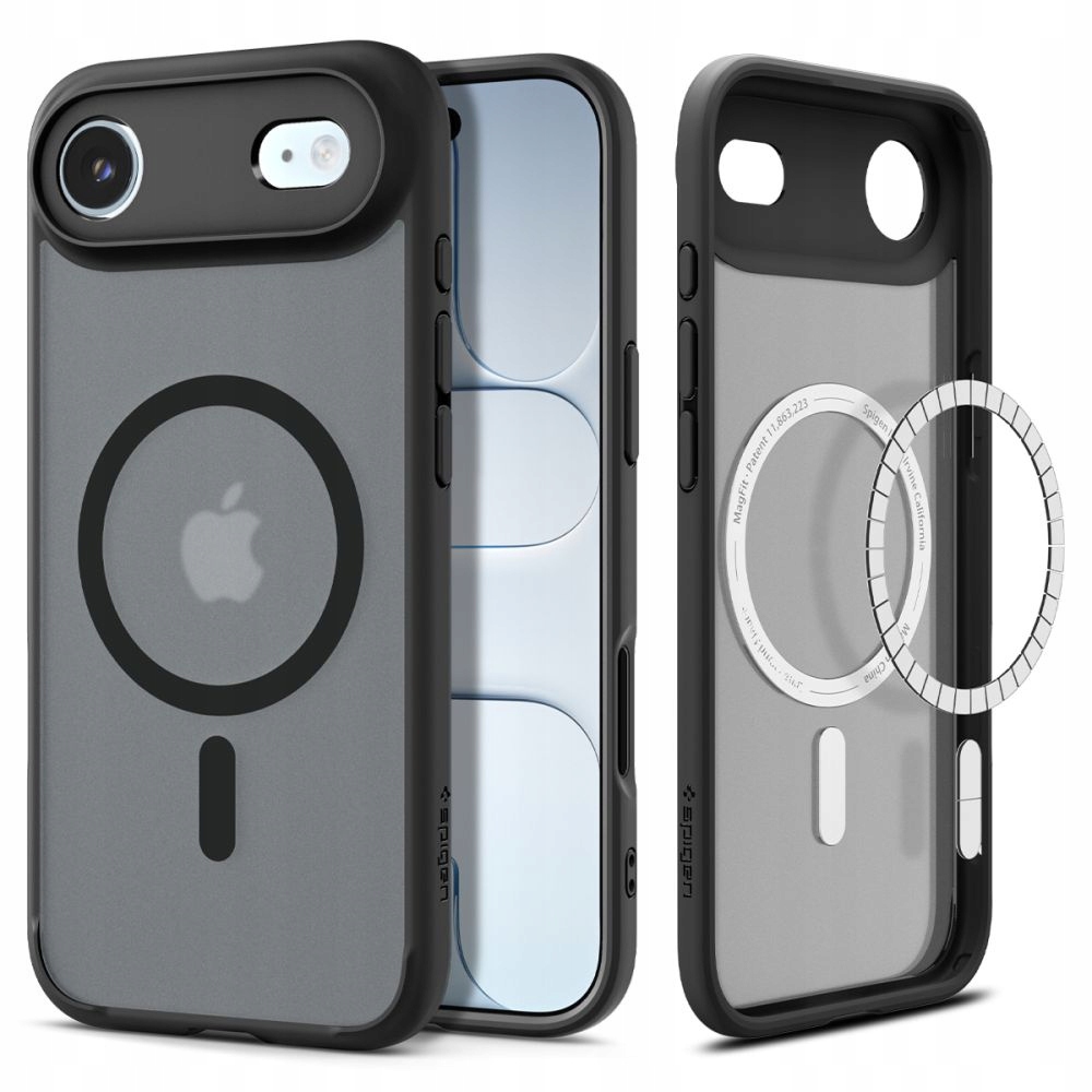 Pouzdro na iPhone 17 Air Ultra Hybrid MagSafe černé