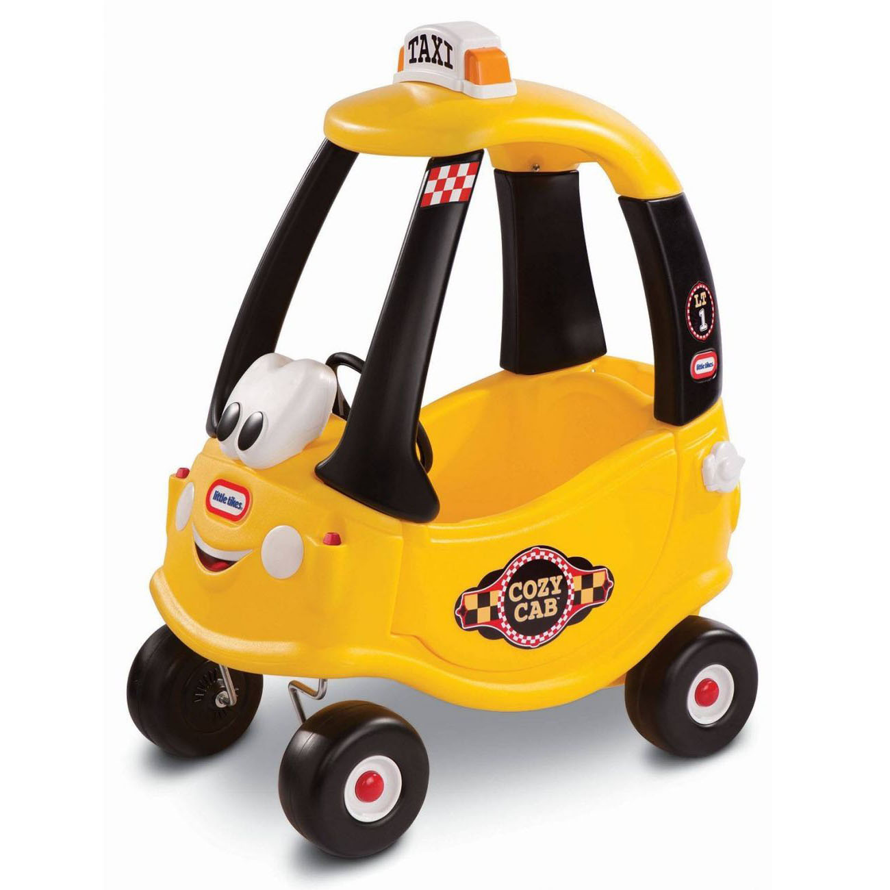 Jeździk Pchacz Little Tikes Cozy Coupe Taksówka Żółta 172175 Pchacz Taxi