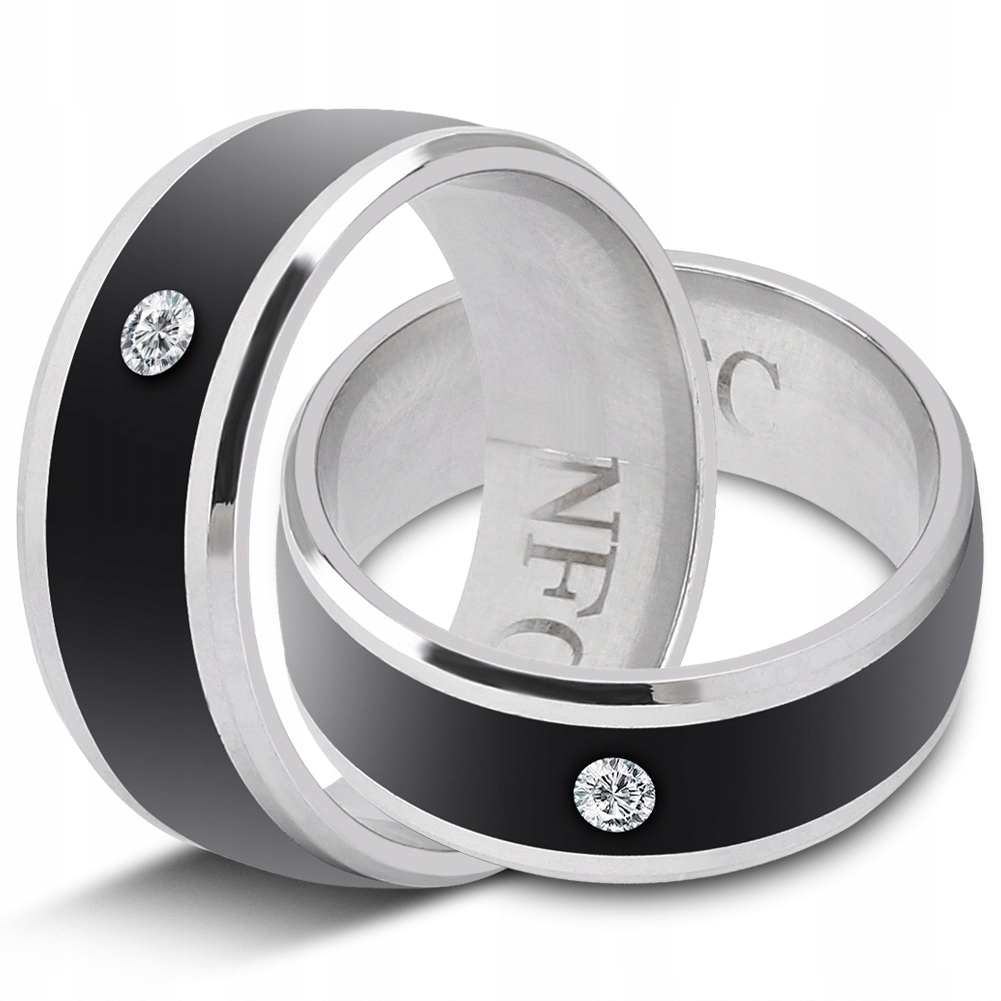 Smartring Karikagyűrű 8-AS Méret Smart Ring Intelligens Nfc