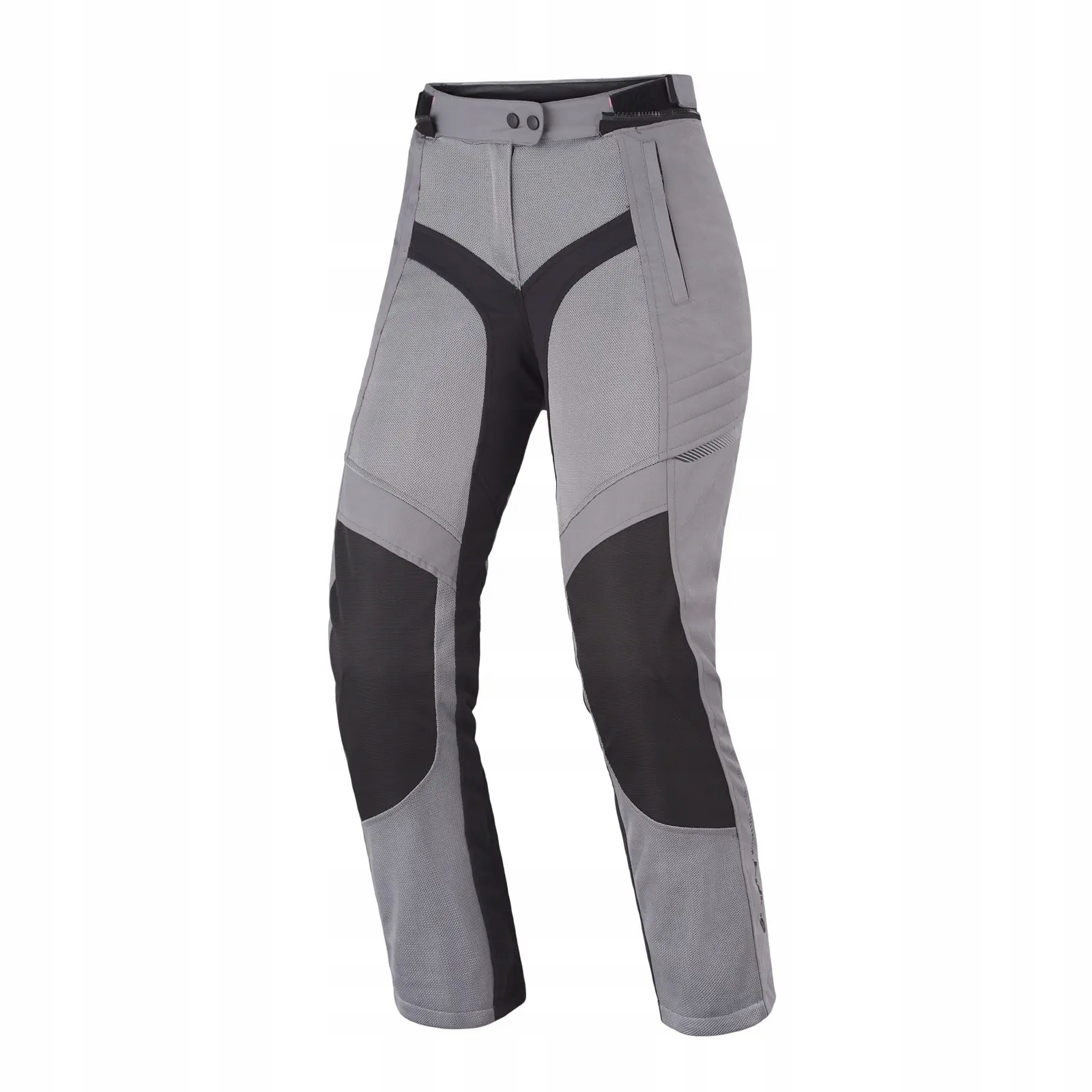 Dámske letné motocyklové nohavice Shima Jet Lady Grey L