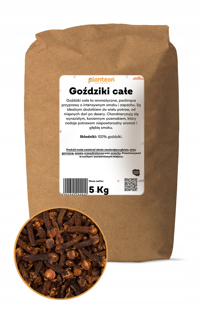 Levně Hřebíček celý 5 kg sušené, aromatické, přírodní, bez chemie