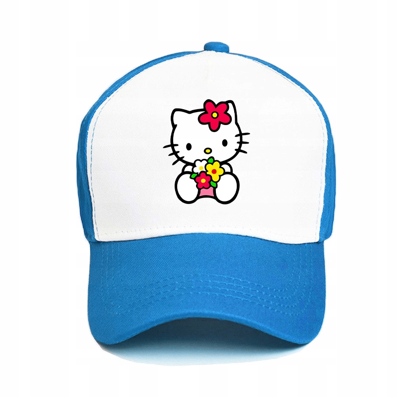

Czapka z daszkiem Niebieska Hellokitty