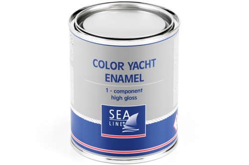 Sea-line Farba Jachtowa 1K 750ML 8158 Czerwona