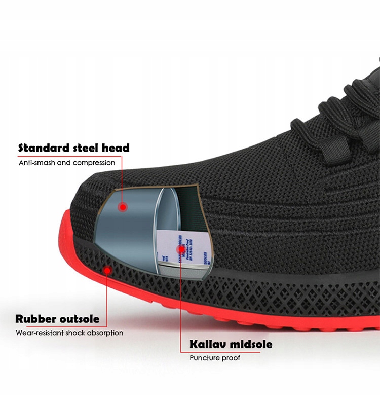 Рабочая обувь дышащий с подъемом легкий 36-46