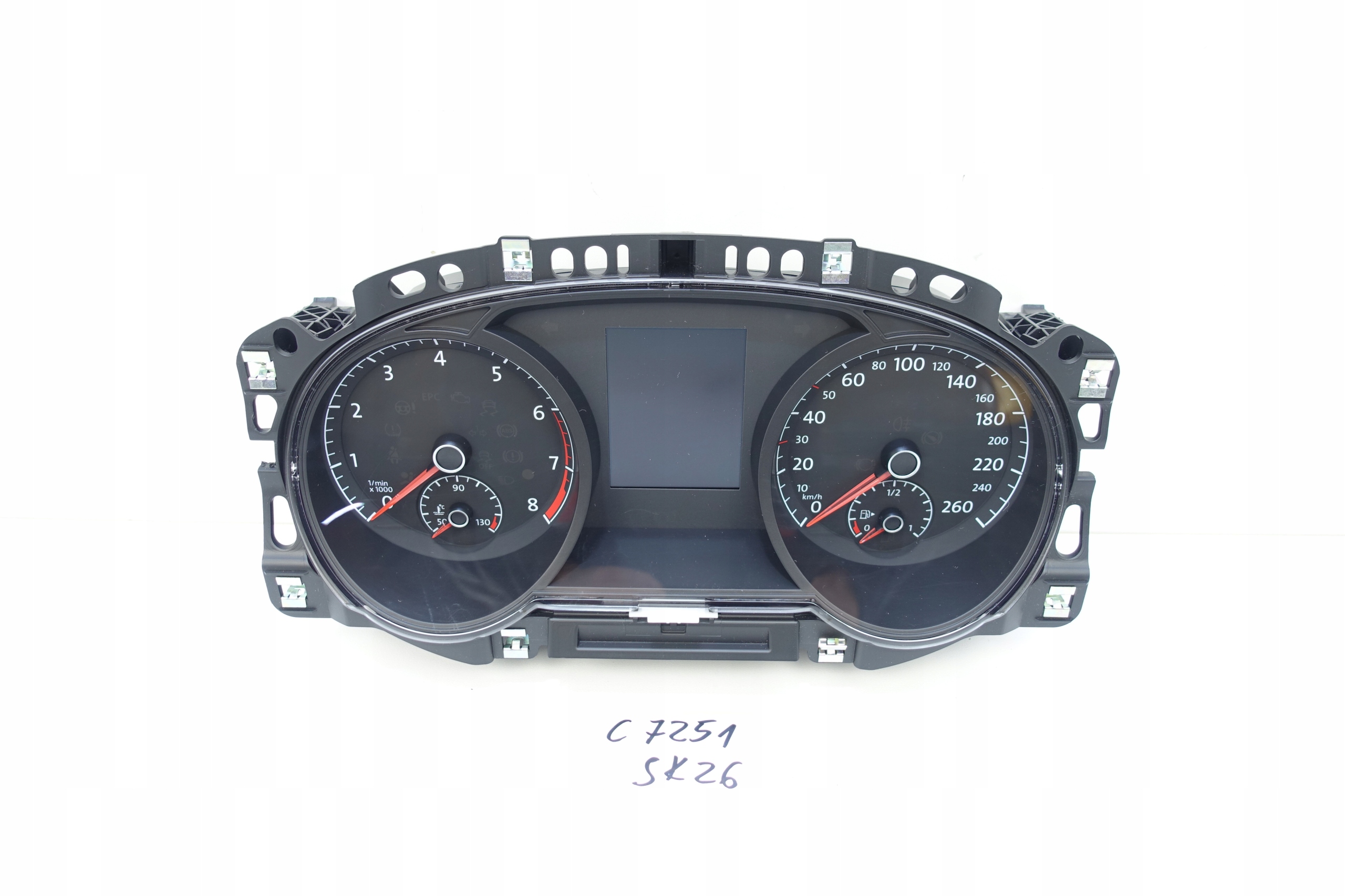 dials dials VW GOLF VII 7 5G 22922KM 5G1920740D