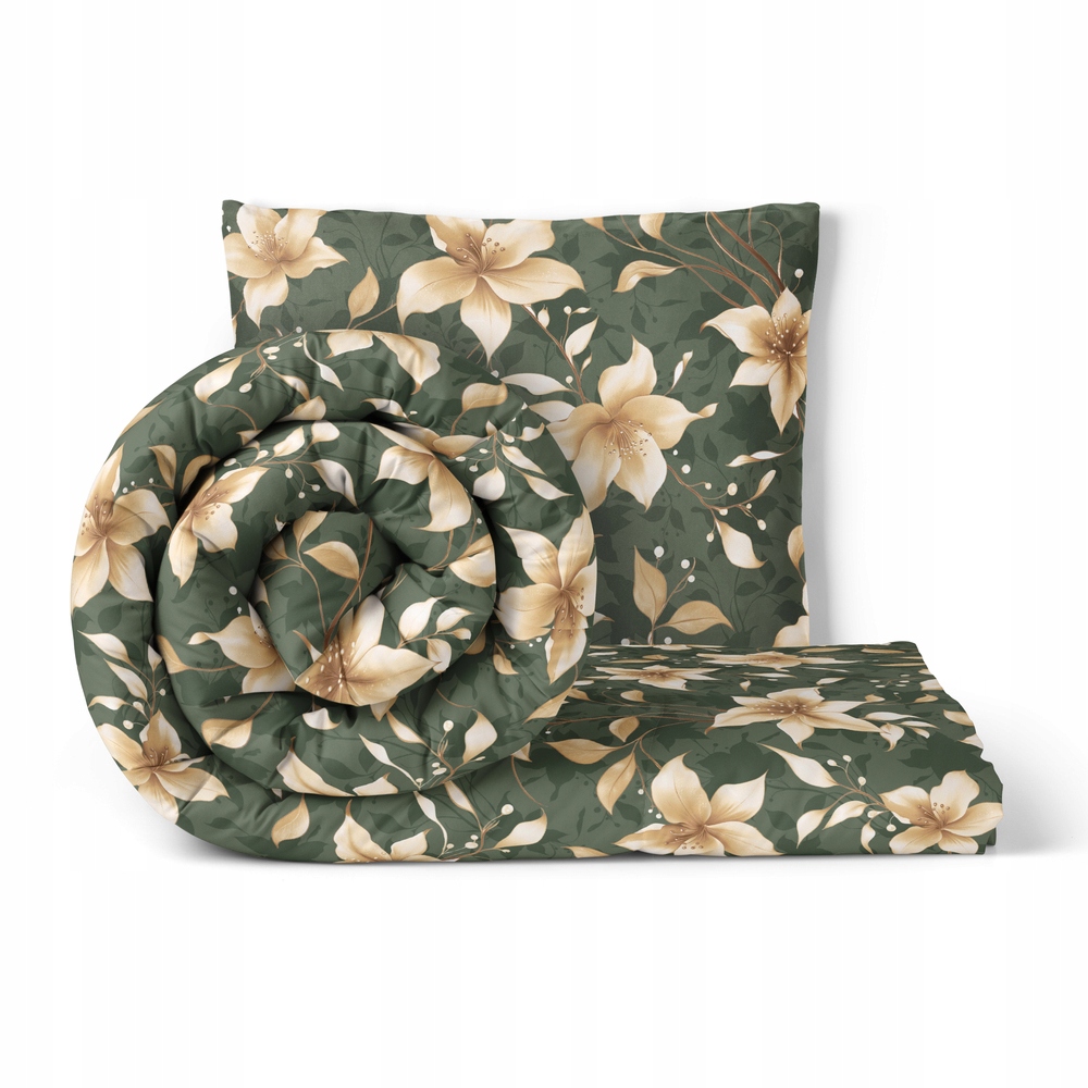 Povlečení 140x200 cm, 70x80 cm, 140 g/m2, bavlna 100% perleťová vanilka na bylince