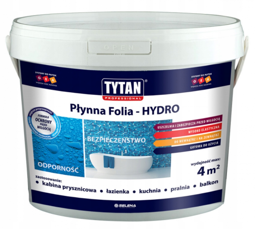 

Płynna Folia Tytan Hydro 12KG