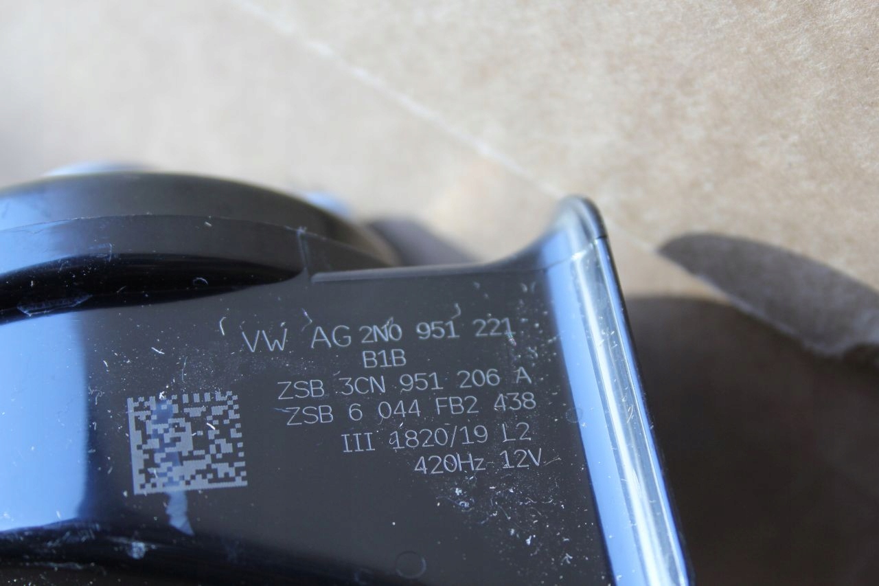 KLAKSON WIESZAK VW ATLAS 3N0951221 3CN951206A Typ samochodu Samochody osobowe