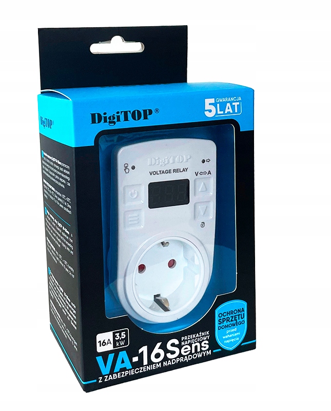 

Przekaźnik napięciowy DigiTOP VA-16Sens