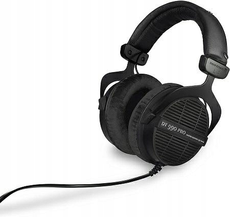 beyerdynamic Dt 990 Pro 250 Ohm Black Le Słuchawki studyjne otwarte