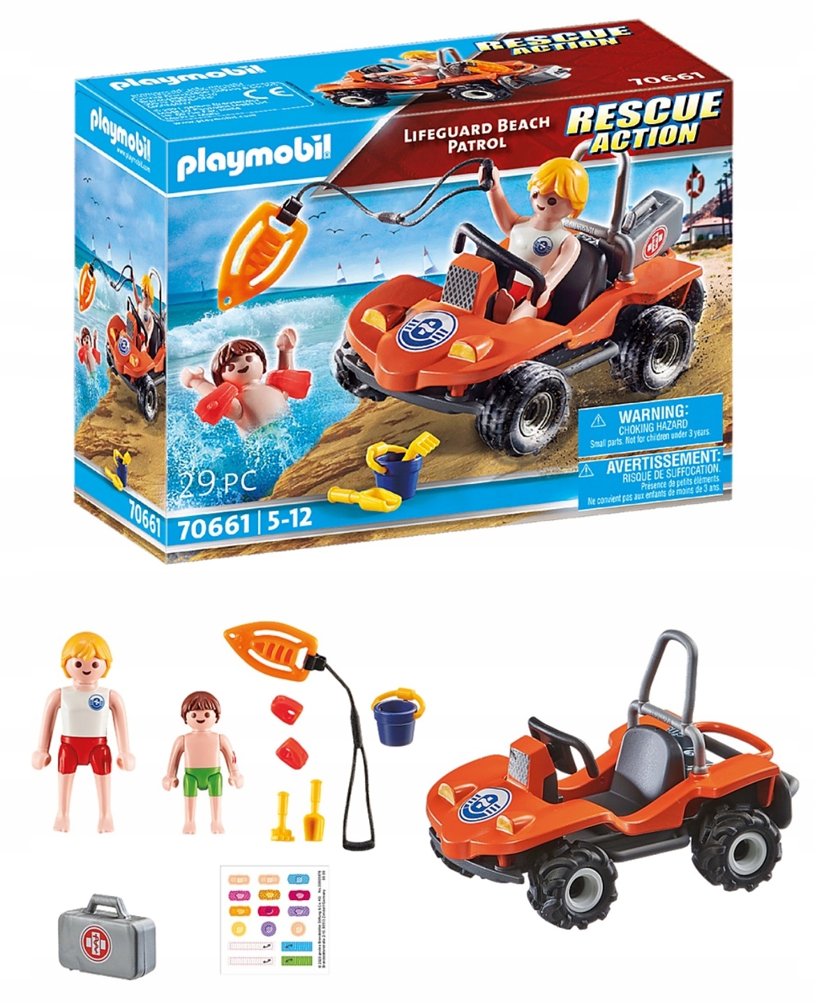 

Playmobil 70661 Ratownik Na Plaży