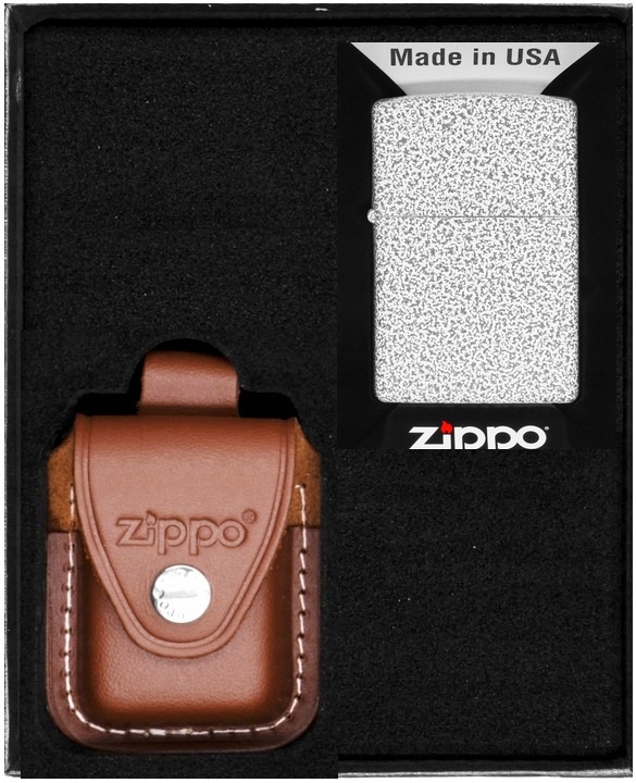 Sada Zippo Zapalovač Glacier Dárkový No4